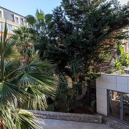 Studio Centre Terrasse Climatisation 50M Plage Menton Exterior photo