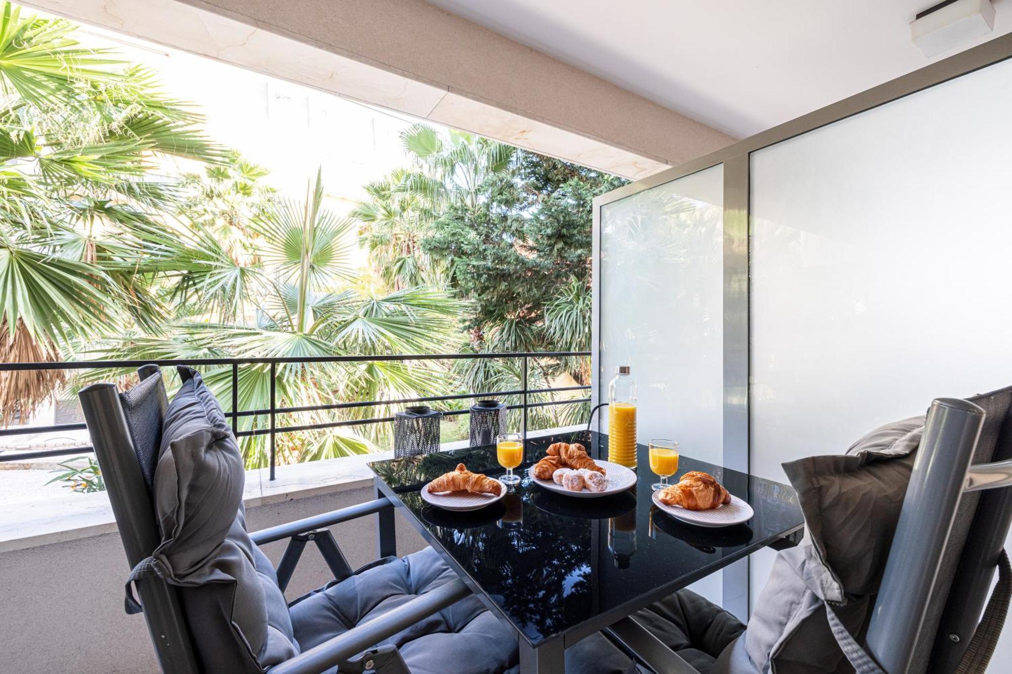 Studio Centre Terrasse Climatisation 50M Plage Menton Exterior photo